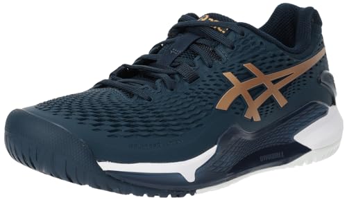 ASICS Herren Gel-Resolution 9 Sneaker, FRANZÖSISCH BLAU/REINES Gold, 39.5 EU ASICS Herren Gel-Resolution 9 Sneaker, FRANZÖSISCH BLAU/REINES Gold, 39.5 EU von ASICS