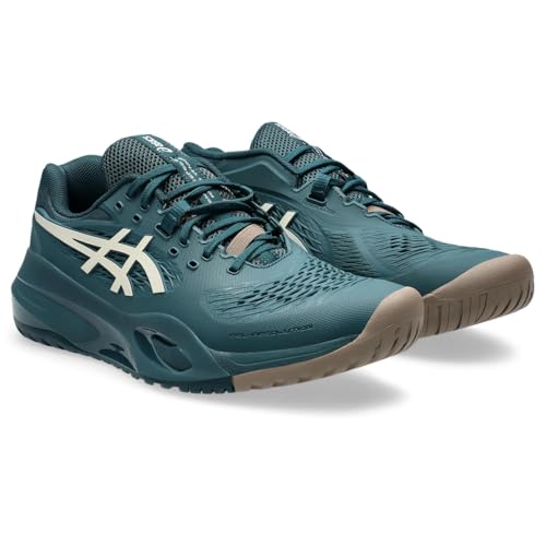 ASICS Herren Gel-Resolution X Sneaker, SÄCHSISCHES GRÜN/BIRKE, 42.5 EU ASICS Herren Gel-Resolution X Sneaker, SÄCHSISCHES GRÜN/BIRKE, 42.5 EU von ASICS