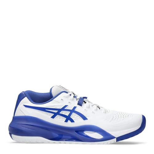 ASICS Herren Gel-Resolution X Sneaker, White Dark Cobalt, 50.5 EU von ASICS