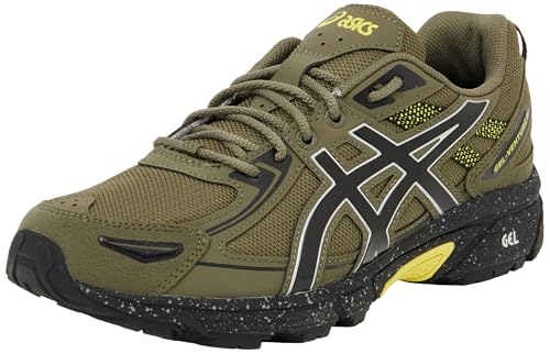 ASICS Herren Gel-Venture 6 Sneaker, Mantel GRÜN/SCHWARZ, 40 EU von ASICS