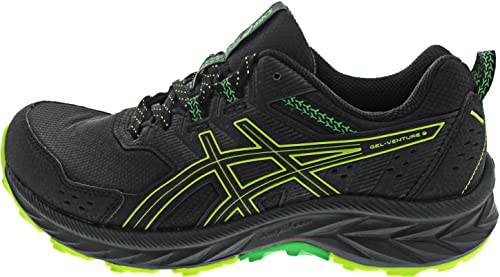 ASICS Herren Gel-Venture 9 Sneaker, Schwarz/Limettenschale, 41.5 EU ASICS Herren Gel-Venture 9 Sneaker, Schwarz/Limettenschale, 41.5 EU von ASICS