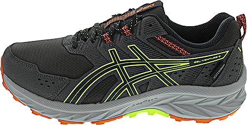 ASICS Herren Gel-Venture 9 Waterproof Sneaker, Graphite Grey Neon Lime, 42.5 EU ASICS Herren Gel-Venture 9 Waterproof Sneaker, Graphite Grey Neon Lime, 42.5 EU von ASICS