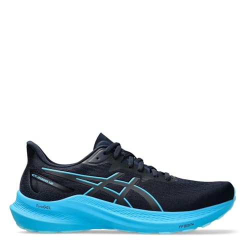 ASICS Herren Gt-2000 12 Sneaker, Midnight Digital Aqua, 42 EU von ASICS
