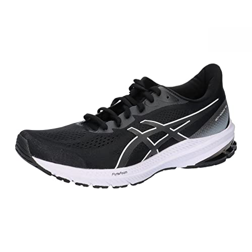 ASICS Herren Laufschuhe GT-1000 12 1011B631 Black/White 49 von ASICS