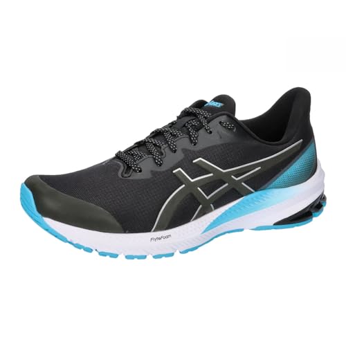 ASICS Herren Laufschuhe GT-1000 12 LITE-Show 1011B762 Black/Pure Silver 41.5 von ASICS