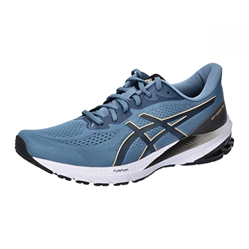 ASICS Herren Laufschuhe GT-1000 12 1011B631 Storm Blue/Dune 48 von ASICS