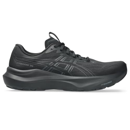 ASICS Herren-Laufschuhe GT-2000 14, Schwarz/Graphitgrau, Größe 45 von ASICS