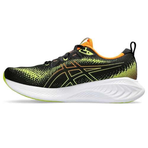 ASICS Herren Laufschuhe Gel-Cumulus 25 1011B621 Black/Neon Lime 49 von ASICS