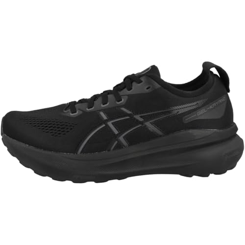 ASICS Herren Gel-Kayano 31 Laufschuhe Stabilitätsschuh Black/Black - Schwarz Matt 42 von ASICS