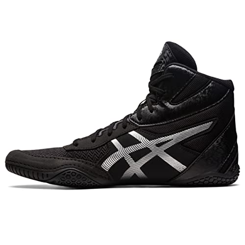 ASICS Herren MATCONTROL 3 Wrestling Schuhe, Schwarz/Silber, 41.5 EU von ASICS