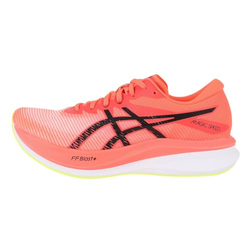 ASICS Herren Magic Speed 3 Sneaker, Sunrise Red Black, 42 EU von ASICS