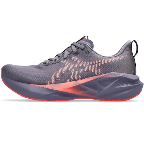 ASICS Herren NOVABLAST 5 Sneaker, GRAU-LILA/KORALLENRIFF, 44.5 EU ASICS Herren NOVABLAST 5 Sneaker, GRAU-LILA/KORALLENRIFF, 44.5 EU von ASICS