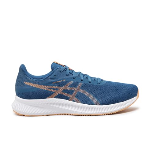 ASICS Herren Patriot 13 Sneaker, Starkes Marineblau/VERBLASSTES ORANGE, 49 EU ASICS Herren Patriot 13 Sneaker, Starkes Marineblau/VERBLASSTES ORANGE, 49 EU von ASICS