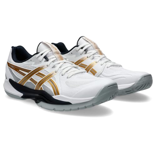 ASICS Herren Powerbreak Ff Sneaker, White Rich Gold, 40.5 EU ASICS Herren Powerbreak Ff Sneaker, White Rich Gold, 40.5 EU von ASICS