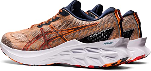 ASICS Novablast 2 LTD Straßenlaufschuhe für Männer Orange Schwarz 42 EU von ASICS