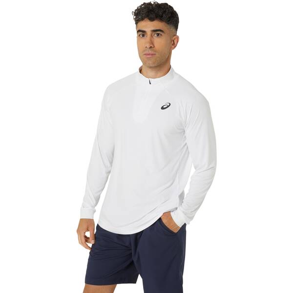 ASICS Herren Shirt MEN COURT LS 1/2 ZIP TOP von ASICS