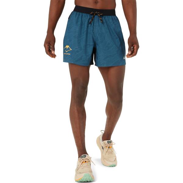 ASICS Herren Shorts FUJITRAIL ALL OVER PRINT 5IN SHORT von ASICS