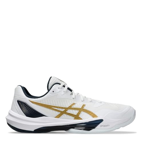 ASICS Herren Sky Elite Ff 3 Sneaker, White Pure Gold, 50.5 EU ASICS Herren Sky Elite Ff 3 Sneaker, White Pure Gold, 50.5 EU von ASICS