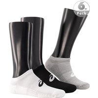 ASICS Herren Sneakersocken grau Mikrofaser unifarben von ASICS