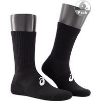 ASICS Herren Socken schwarz Mikrofaser/Funktion unifarben von ASICS