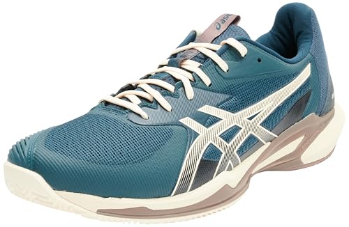 ASICS Herren Solution Speed FF 3 Clay Sneaker, SÄCHSISCHES GRÜN/BIRKE, 49 EU von ASICS