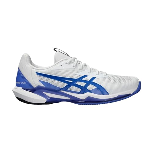 ASICS Herren Solution Speed FF 3 Clay Sneaker, White Tuna Blue, 41.5 EU von ASICS