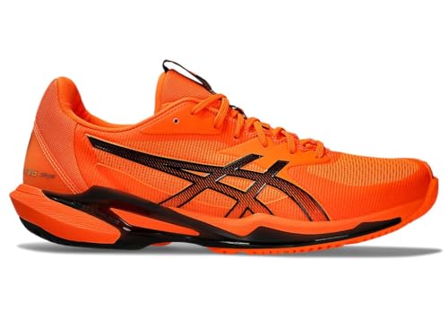 ASICS Herren Solution Speed FF 3 Sneaker, SCHOCKIERENDES ORANGE/SCHWARZ, 46.5 EU von ASICS