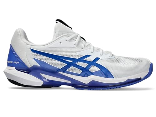 ASICS Herren Solution Speed FF 3 Sneaker, Weiß, Tuna Blau, 48 EU von ASICS