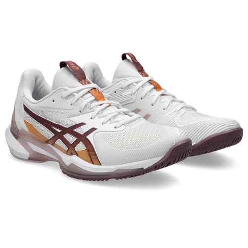 ASICS Herren Solution Speed FF 3 Sneaker, Weiß/Staubmalve, 41.5 EU ASICS Herren Solution Speed FF 3 Sneaker, Weiß/Staubmalve, 41.5 EU von ASICS