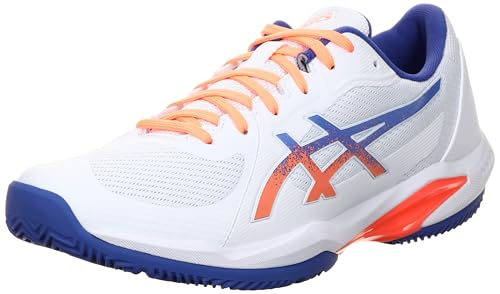 ASICS Herren Solution Swift FF 2 Padel Sneaker, White Dark Cobalt, 39 EU von ASICS