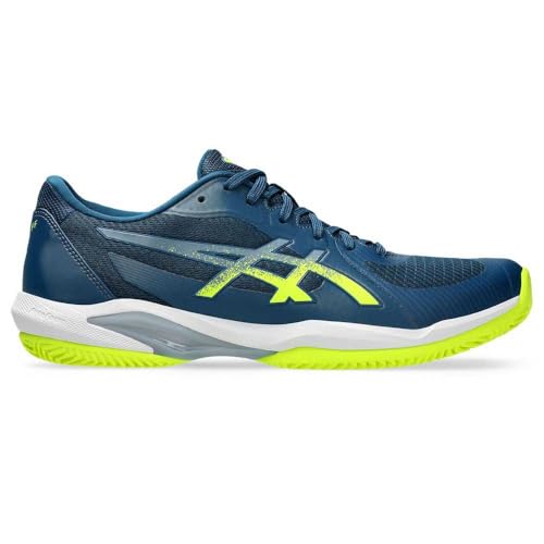 ASICS Herren Solution Swift Ff 2 Clay Sneaker, Mako Blue Safety Yellow, 44.5 EU ASICS Herren Solution Swift Ff 2 Clay Sneaker, Mako Blue Safety Yellow, 44.5 EU von ASICS