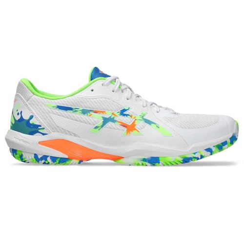 ASICS Herren Solution Swift Ff 2 Padel L.e. Sneaker, Weiß Grün Gecko, 49 EU ASICS Herren Solution Swift Ff 2 Padel L.e. Sneaker, Weiß Grün Gecko, 49 EU von ASICS