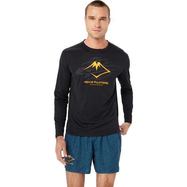 ASICS Herren T-Shirt FUJITRAIL LOGO LS TOP von ASICS