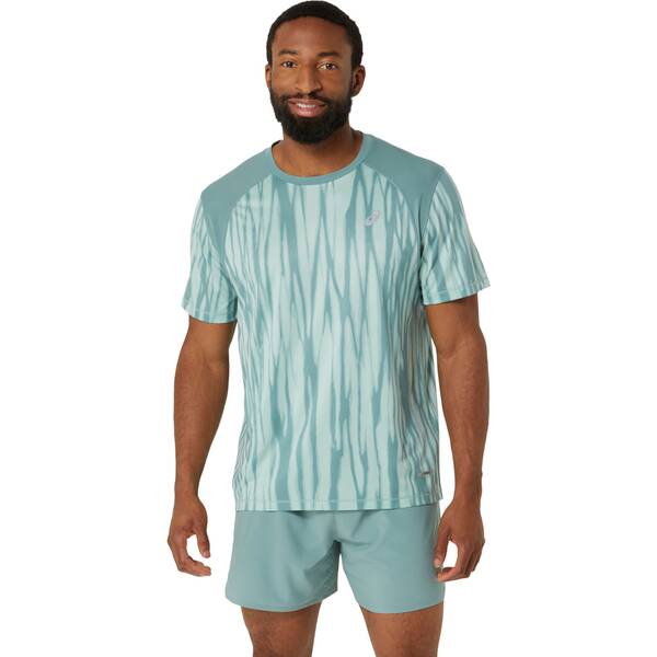 ASICS Herren T-Shirt ROAD ALL OVER PRINT SS TOP von ASICS