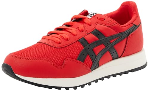 ASICS Herren Tiger Runner II Sneaker, Classic Red Black, 40.5 EU von ASICS