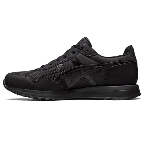 ASICS Herren Tiger Runner II Sneaker, Schwarz Schwarz, 37 EU von ASICS