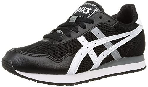 ASICS Herren Tiger Runner Laufschuhe, Schwarz, Weiß, 44.5 EU von ASICS
