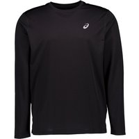 ASICS Herren Top schwarz Mikrofaser/Funktion unifarben von ASICS