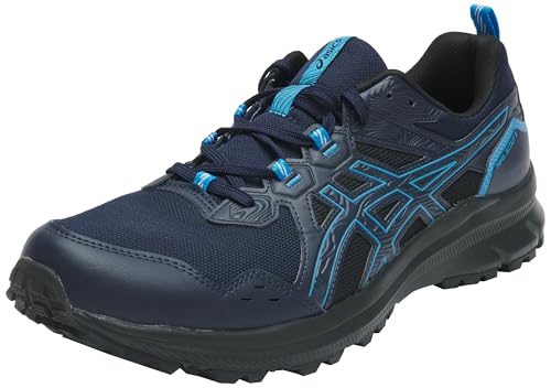 ASICS Herren Trail Scout 3 Sneaker, Mitternacht/HELLBLAU, 47 EU von ASICS