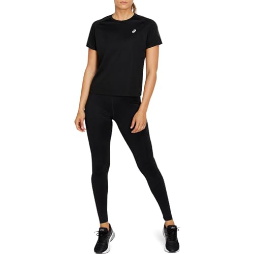 ASICS Icon Tight Lauftight Damen schwarz/grau, M (40 EU) von ASICS