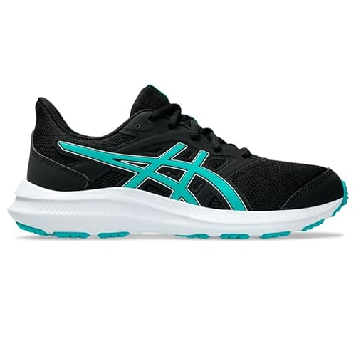 Asics 1014A300 - JOLT 4 GS 011 Black/Wave Teal Gr. 4,5B von ASICS