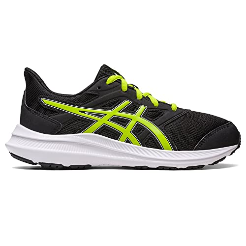ASICS JOLT 4 GS Sneaker, SCHWARZ/LIMETTENSCHALE, 32.5 EU von ASICS