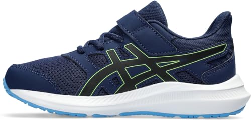 ASICS JOLT 4 PS Sneaker, Blue Expanse Black, 27 EU von ASICS