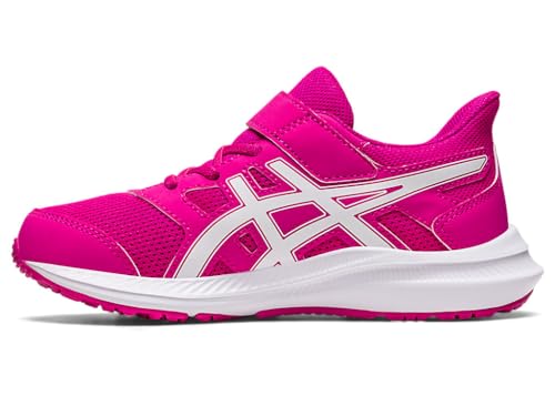 ASICS JOLT 4 PS Sneaker, Pink Rave/White, 27 EU von ASICS