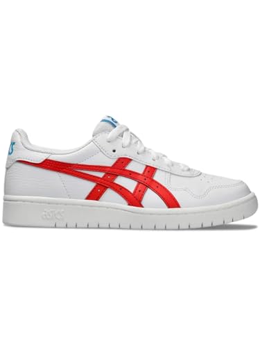 ASICS Japan S GS Sneaker, White True Red, 37.5 EU von ASICS