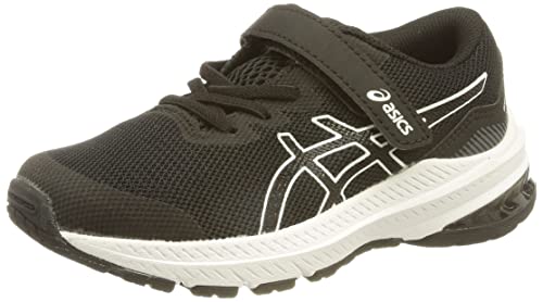 ASICS Jungen Unisex Kinder Gt-1000 11 Ps Sneaker, Black White, 27 EU von ASICS