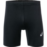 ASICS Herren Laufshorts schwarz Mikrofaser unifarben von ASICS