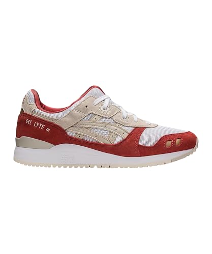 ASICS Lifestyle - Schuhe Herren - Sneakers Gel-Lyte III OG graubeigerot 41,5 von ASICS