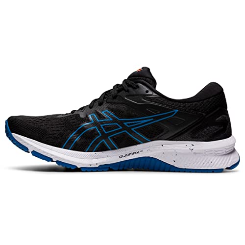 ASICS Men's GT-1000 10, Black/Reborn Blue, 8.5 Medium von ASICS