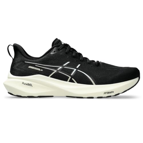 ASICS Men's GT-2000 13 Running Shoes, Schwarz/Weiß, 10.5 X-Wide von ASICS